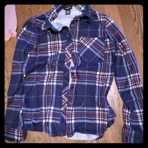 Long sleeve plaid shirt